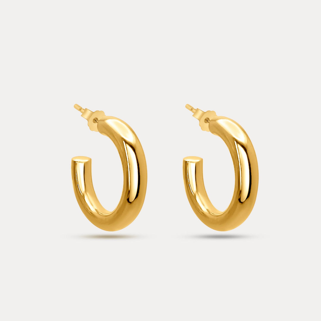 Zara Medium Hoops