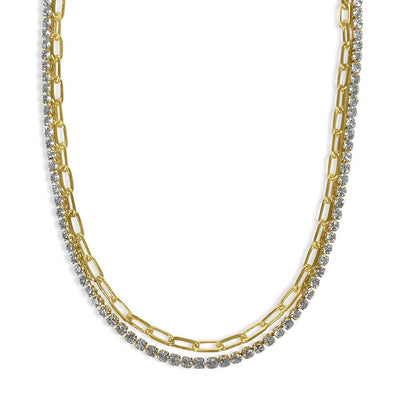 Belize double layer necklace - kinitajewelry