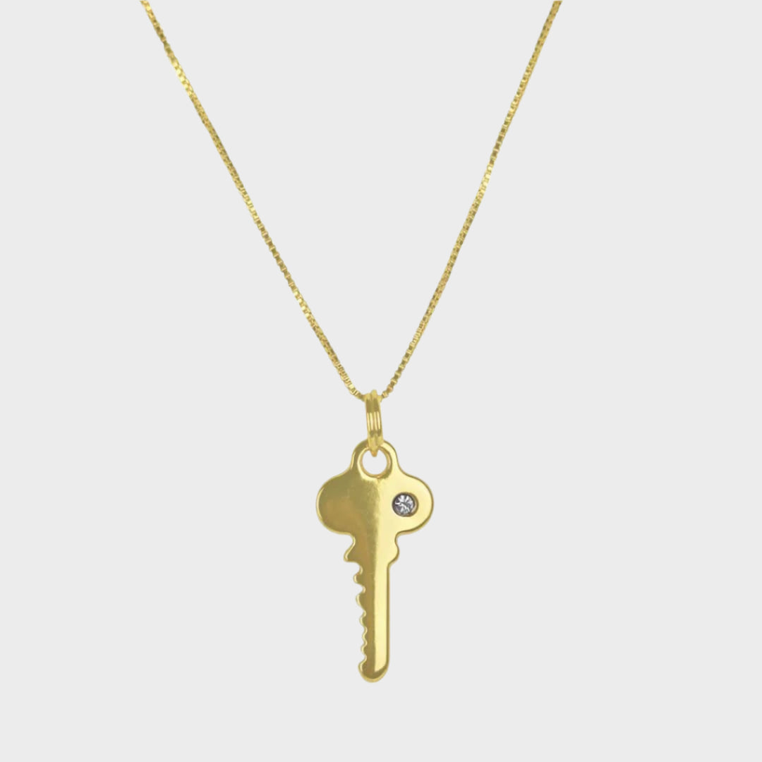 Key of Love Necklace - kinitajewelry