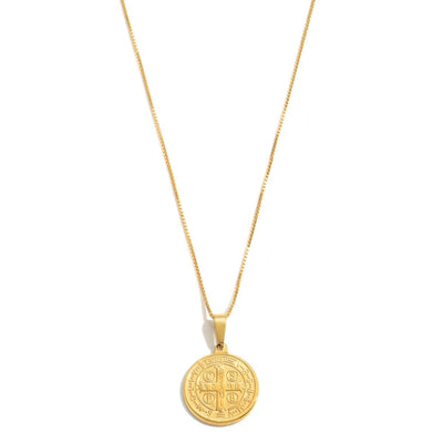 St. Benedict Protection Necklace - kinitajewelry