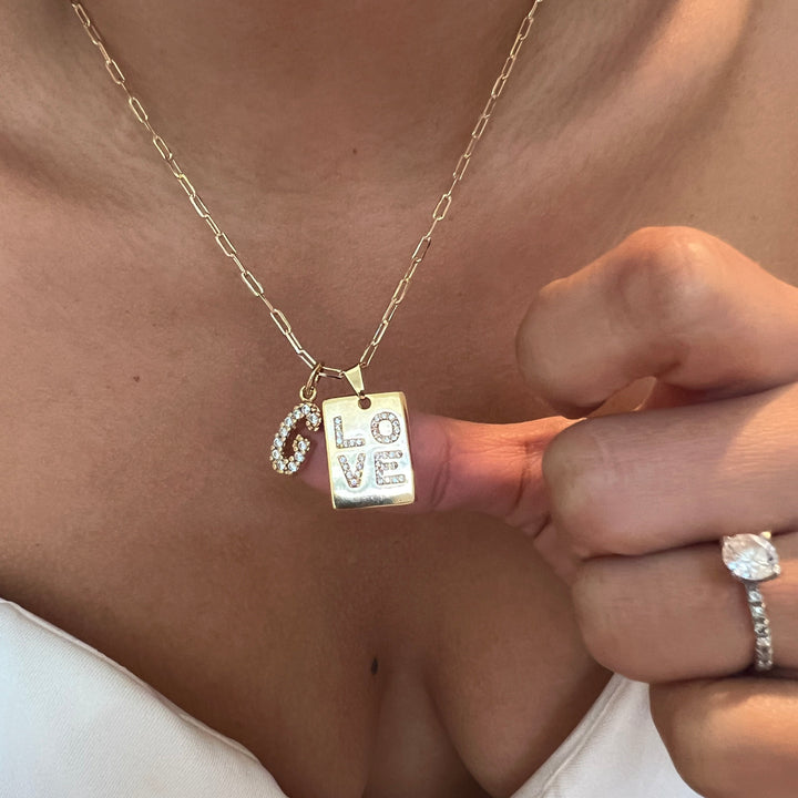 Ma Belle Initial Necklace