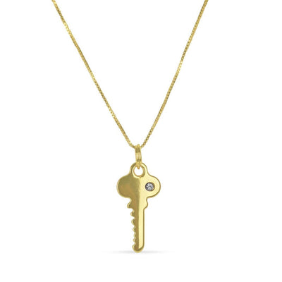 Key of Love Necklace - kinitajewelry