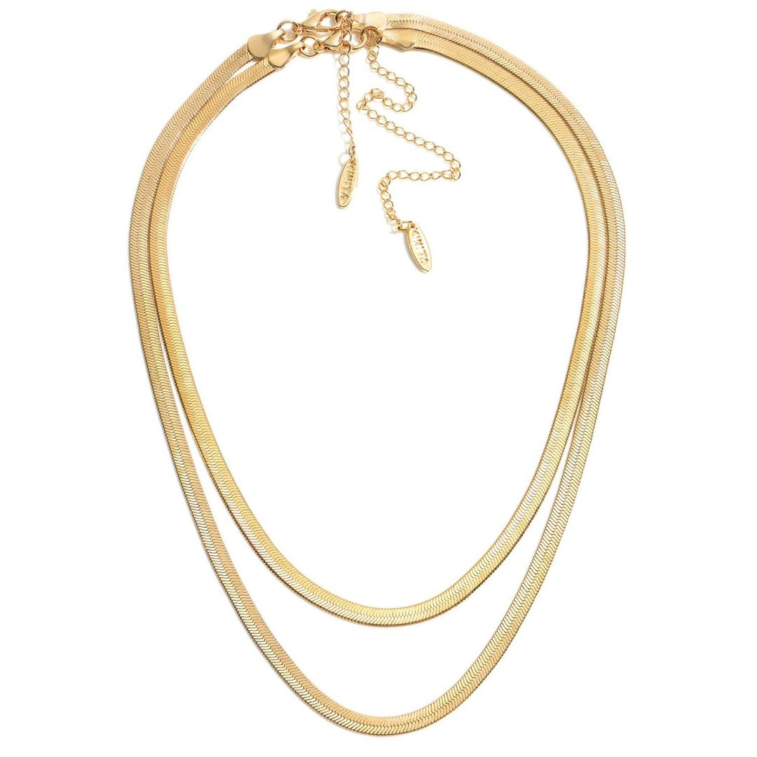 Barebone Two Layer Necklace Clasp - Gold – Barebone Apparel